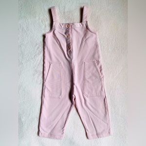 Hanna Anderson Toddler Girls’ French Terry Overalls